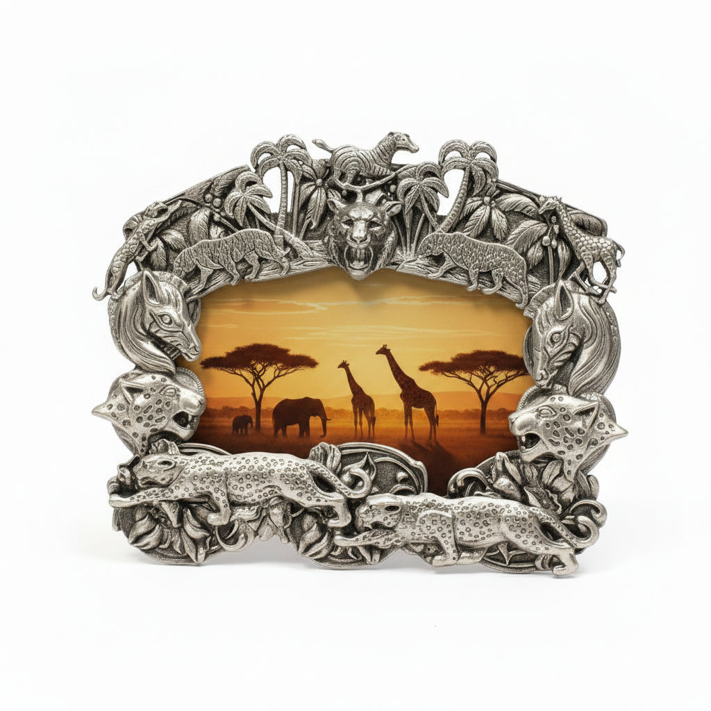 3 X 5 Silver Safari Frame