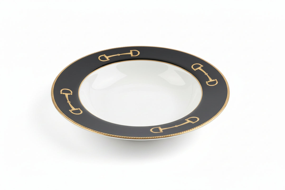 Black & Gold Bits Dish