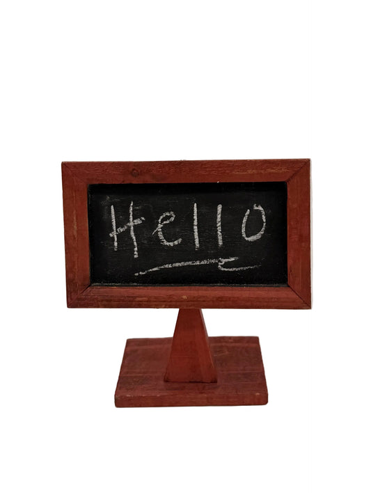 Display Chalk Board on Pedestal