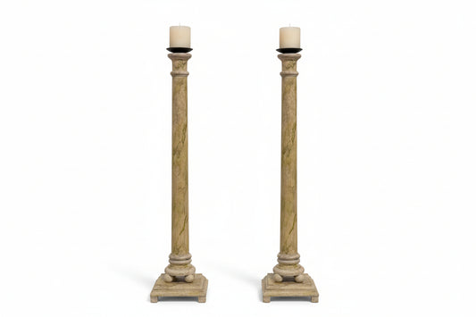 Tall Column Candle Holders