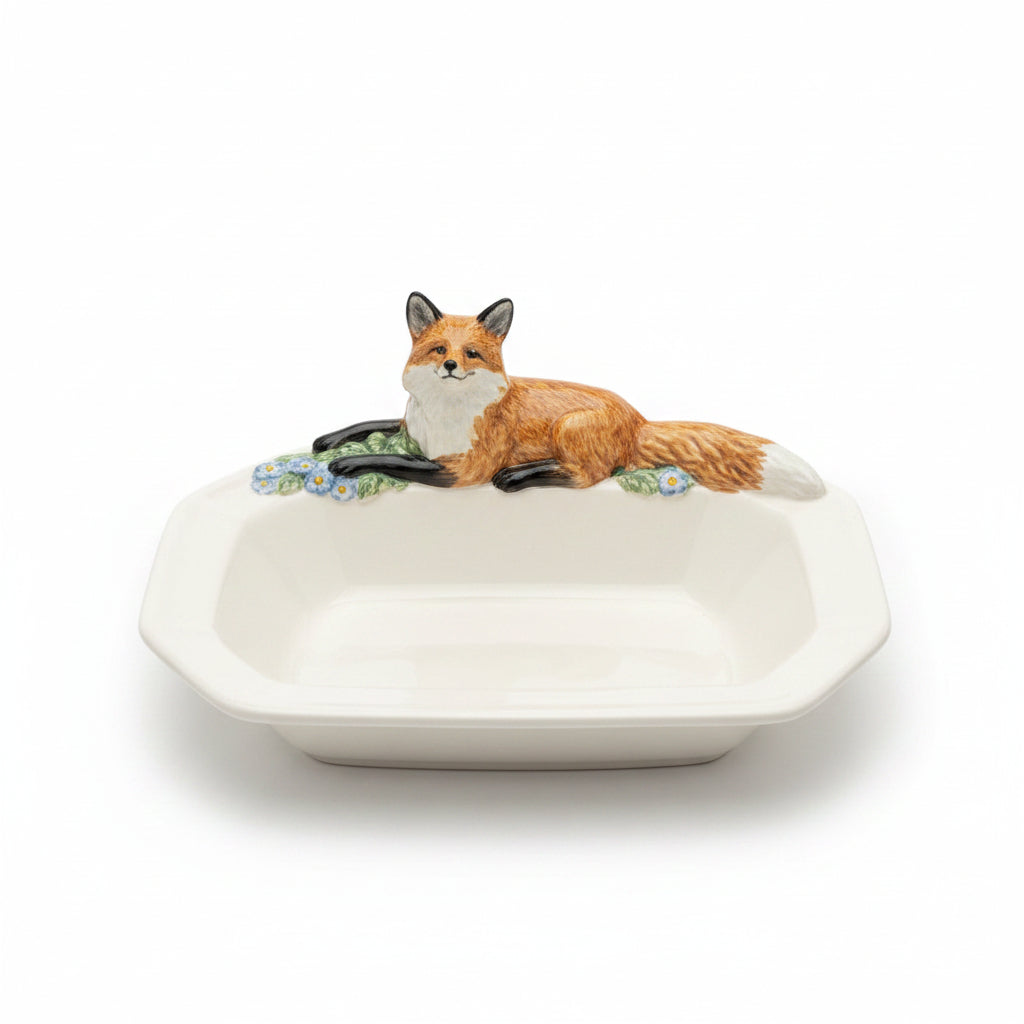 Barbie Sonnett Fox Dish