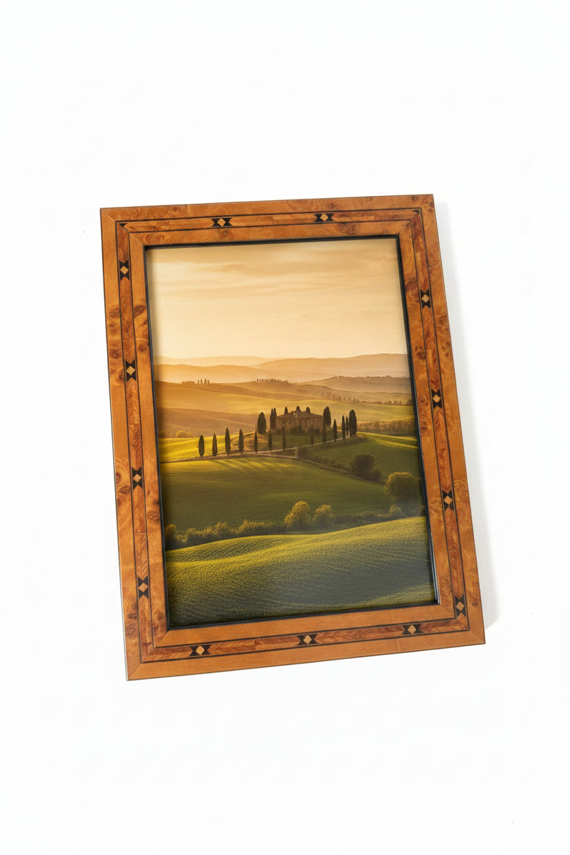 Burlwood Frame