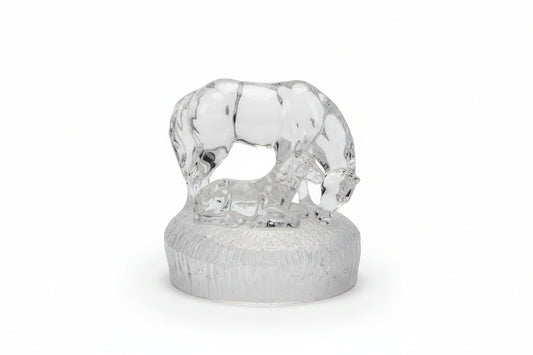 Crystal Horse with Foal