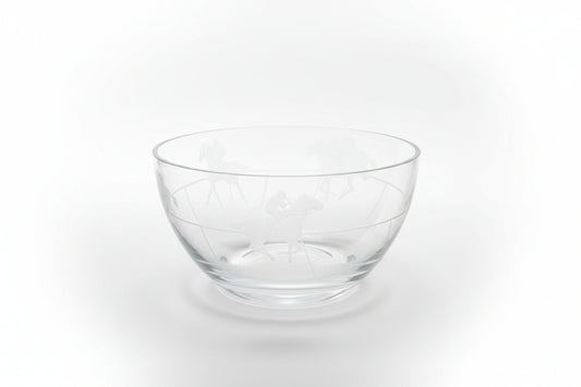 Hand Cut Crystal 10" Polo Bowl