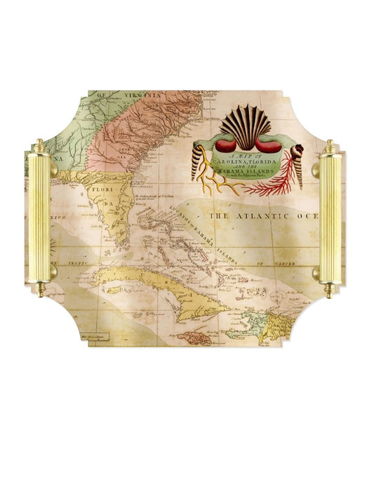 Carolinas & Florida Map Tray