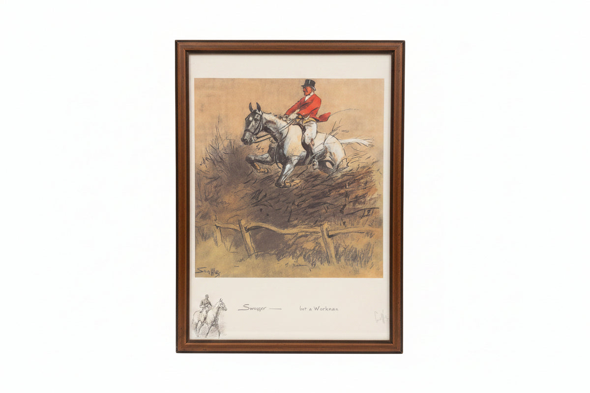 Framed Snaffles Greeting Card