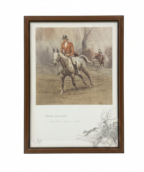 Framed Snaffles Greeting Card