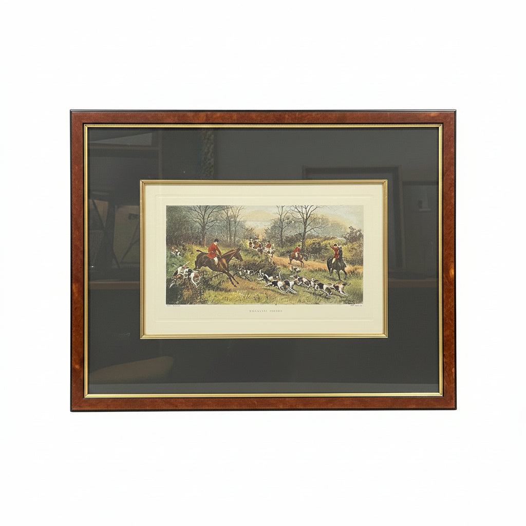 George Wright Framed Prints with Green Matting