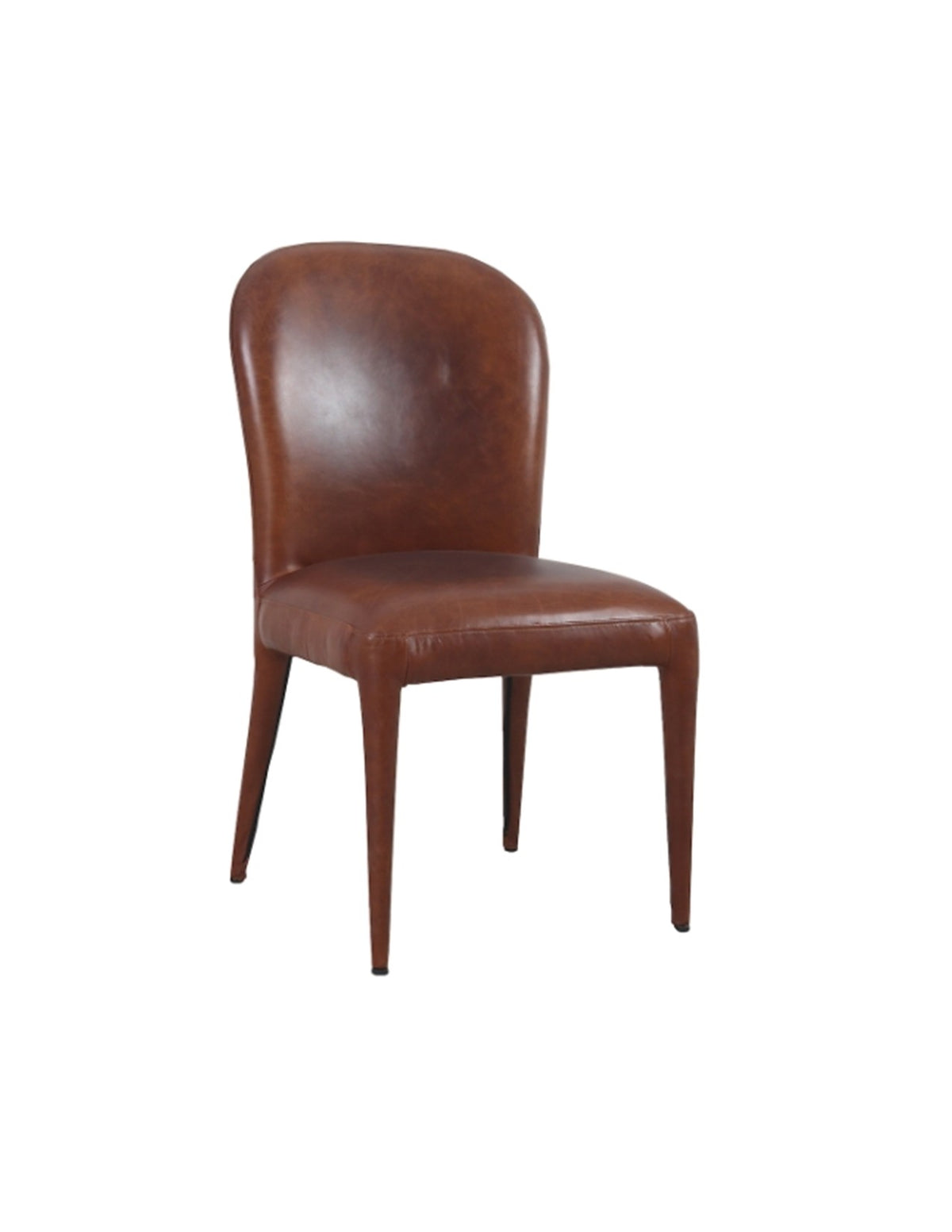 George Leather Side Chair