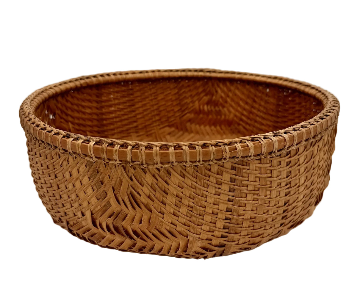 Small Round Handwoven Basket