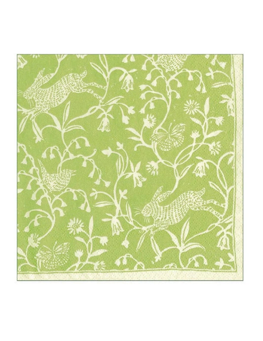 Hedgerow Moss Cocktail Napkin