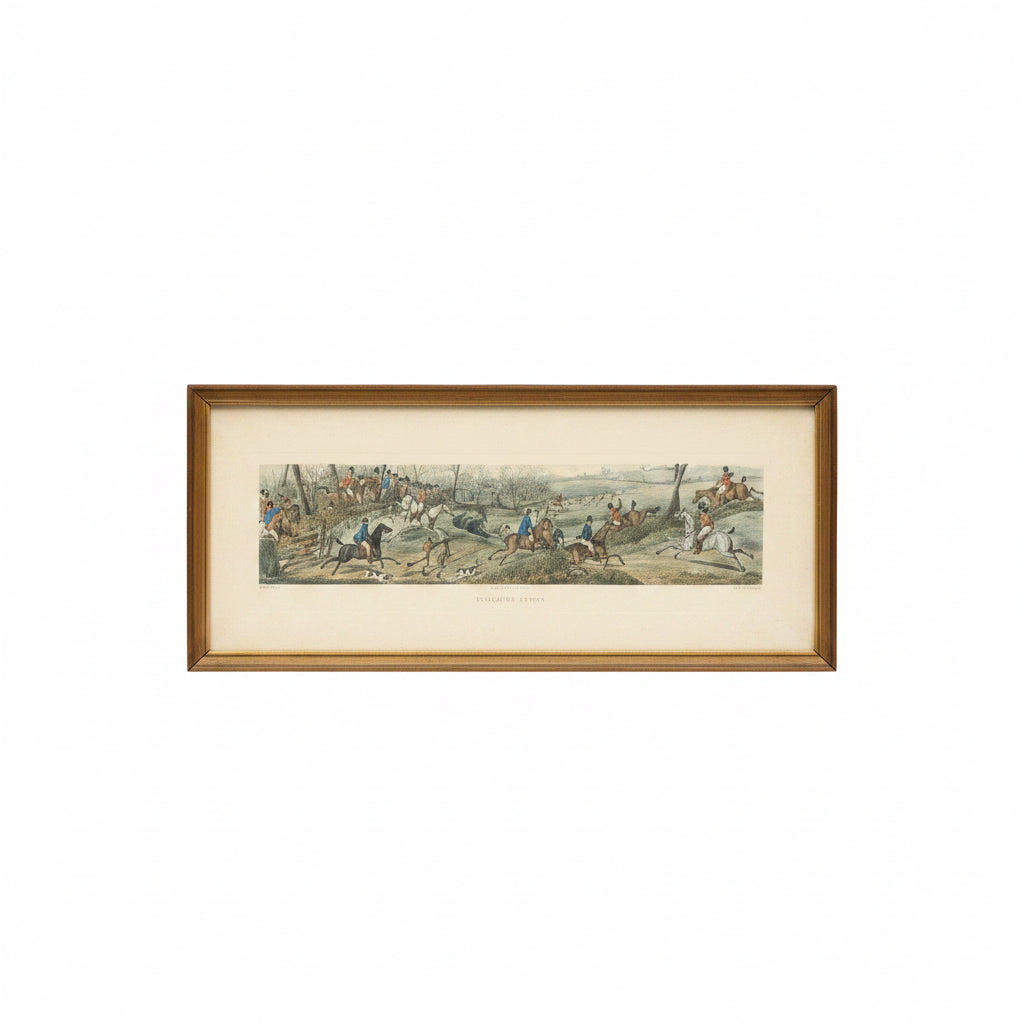 Henry Alken "Breaking Cover" Print