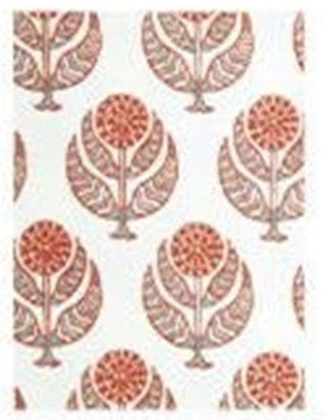 Herringbone Coral Table Runner