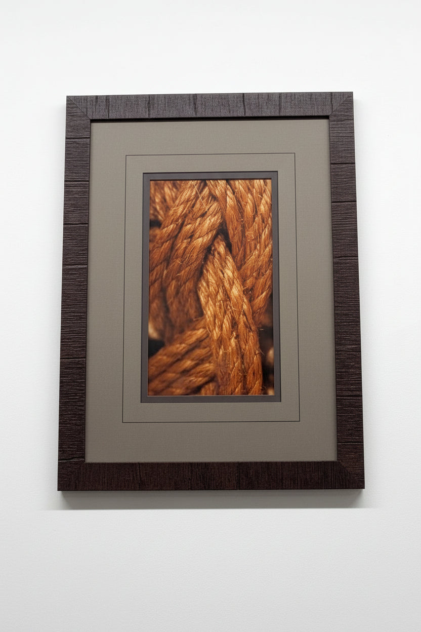 Framed Knot Print