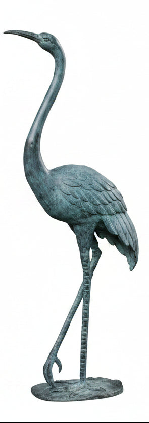 Large Crane Statue