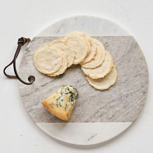 9" Round Marble Cheese Board