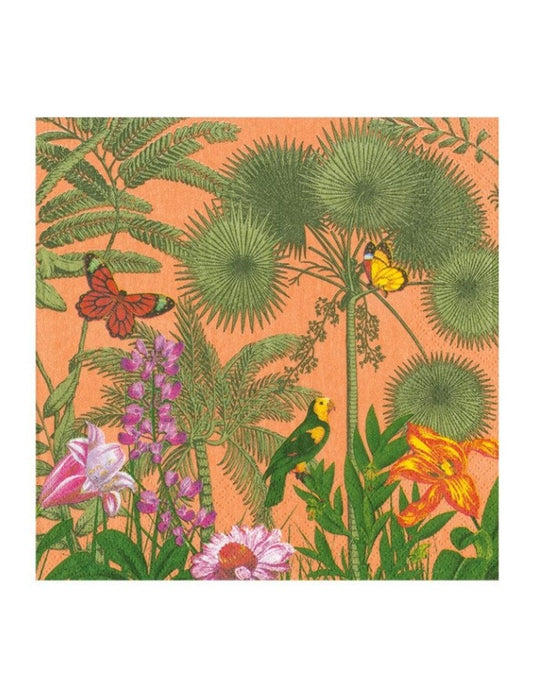 Paradise Garden Cocktail Napkins