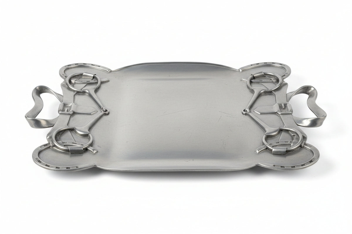 Pewter Bit Serving Tray