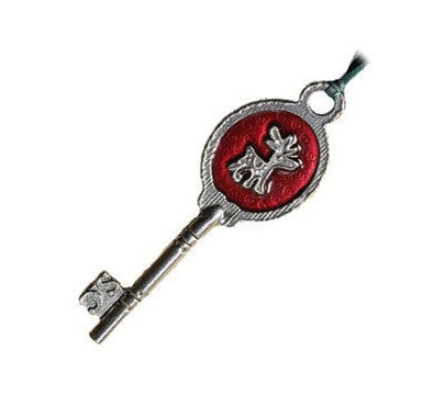Santa Key with Reindeer