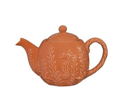 Seahorse Teapot Coral