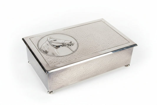 Decorative Vintage Silver "Music Box"