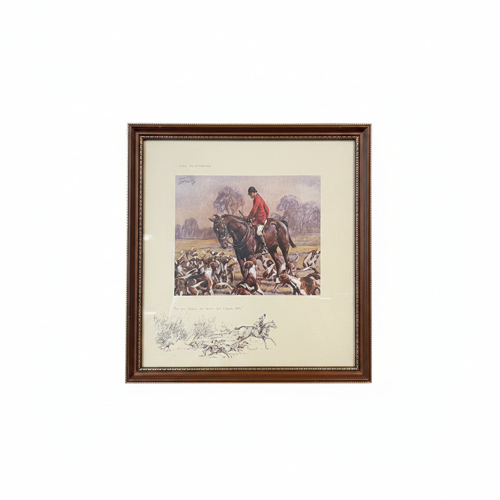 Snaffles' "The Huntsman" Repro Print