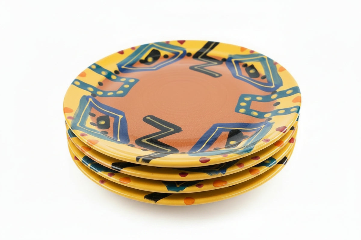 Sonja Templeton Pottery Dinner Plate Set