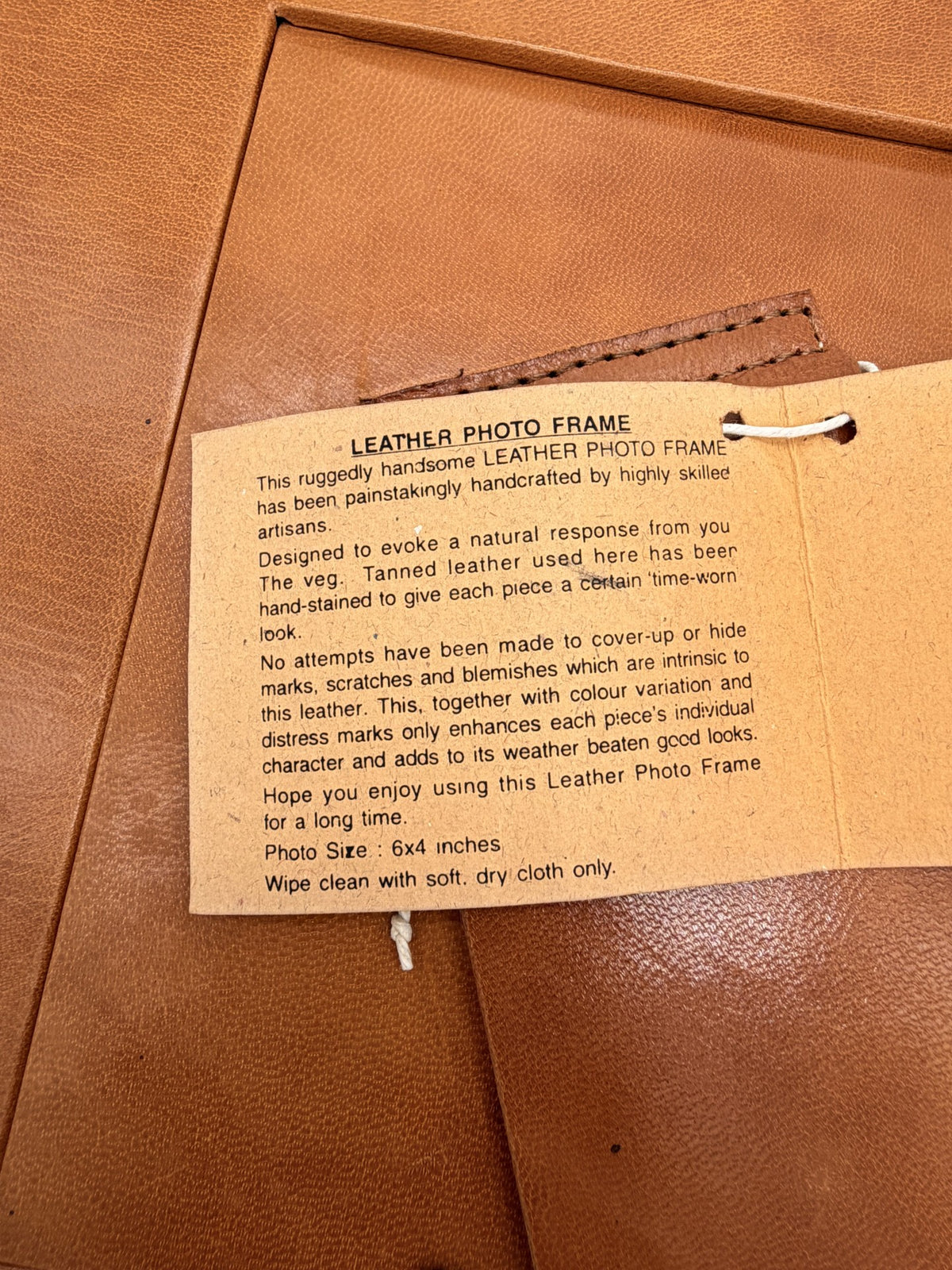 4 X 6 Stetson Leather