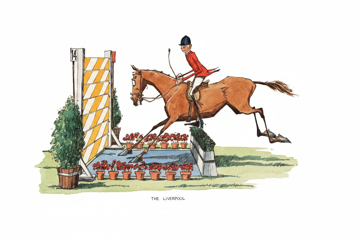 Unframed Equestrian Cartoon Prints