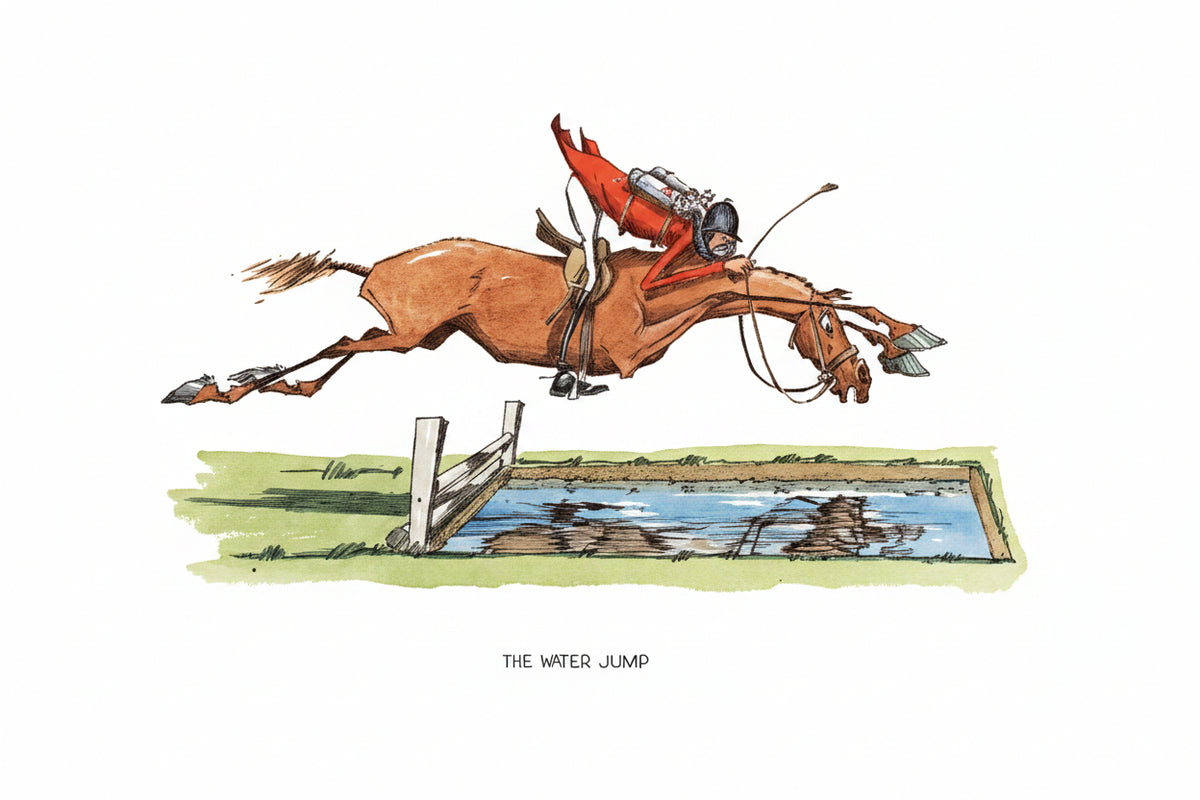 Unframed Equestrian Cartoon Prints