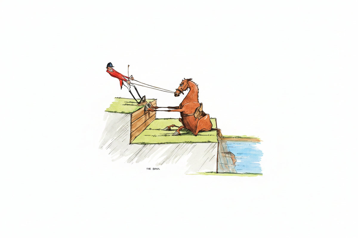 Unframed Equestrian Cartoon Prints